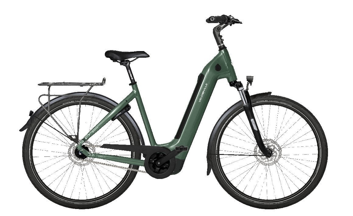 VELO DE VILLE AEB 890 PURE Dames Eucalyptus Green Glans 58cm, -, -, Nieuw, -
