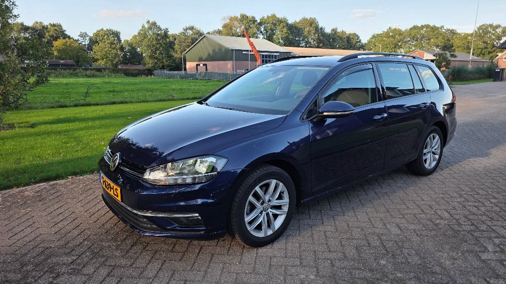 Volkswagen Golf Variant 2.0 TDI 150pk 7-DSG 2020 Blauw, Auto's, 4 cilinders, Blauw, Diesel, Particulier