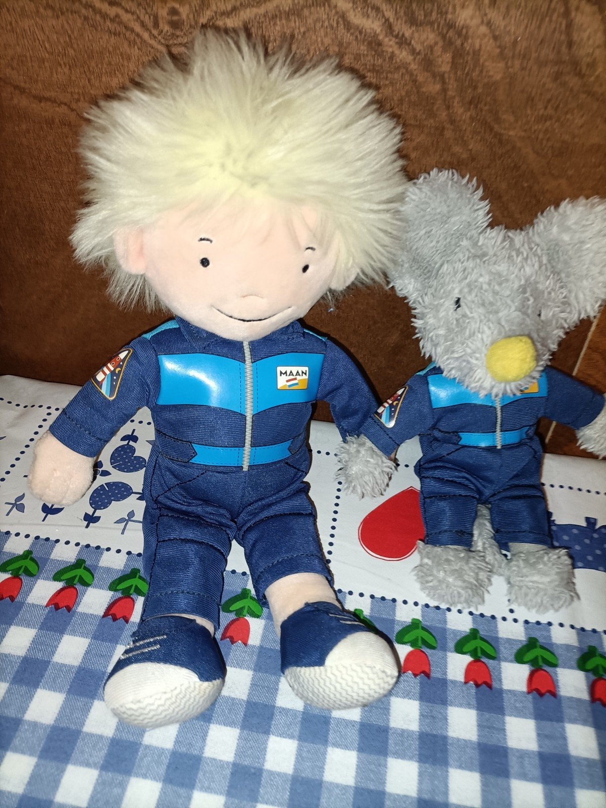 Andre Kuipers Andreetje+ muis knuffel astronaut ruimtevaart, Kinderen en Baby's, Speelgoed | Knuffels en Pluche, Ophalen of Verzenden