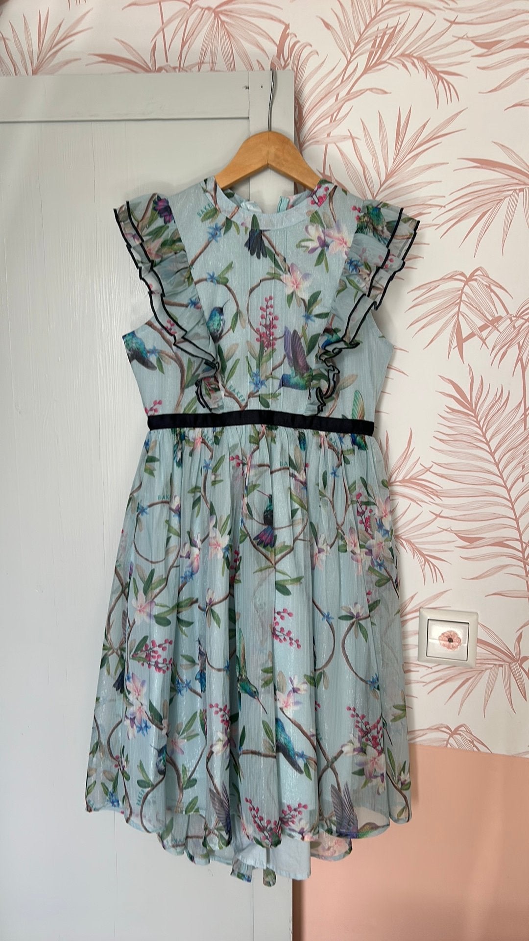Ted baker meisjesjurk maat 146 ZGAN, Kinderen en Baby's, Ophalen, Zo goed als nieuw, Meisje, Jurk of Rok