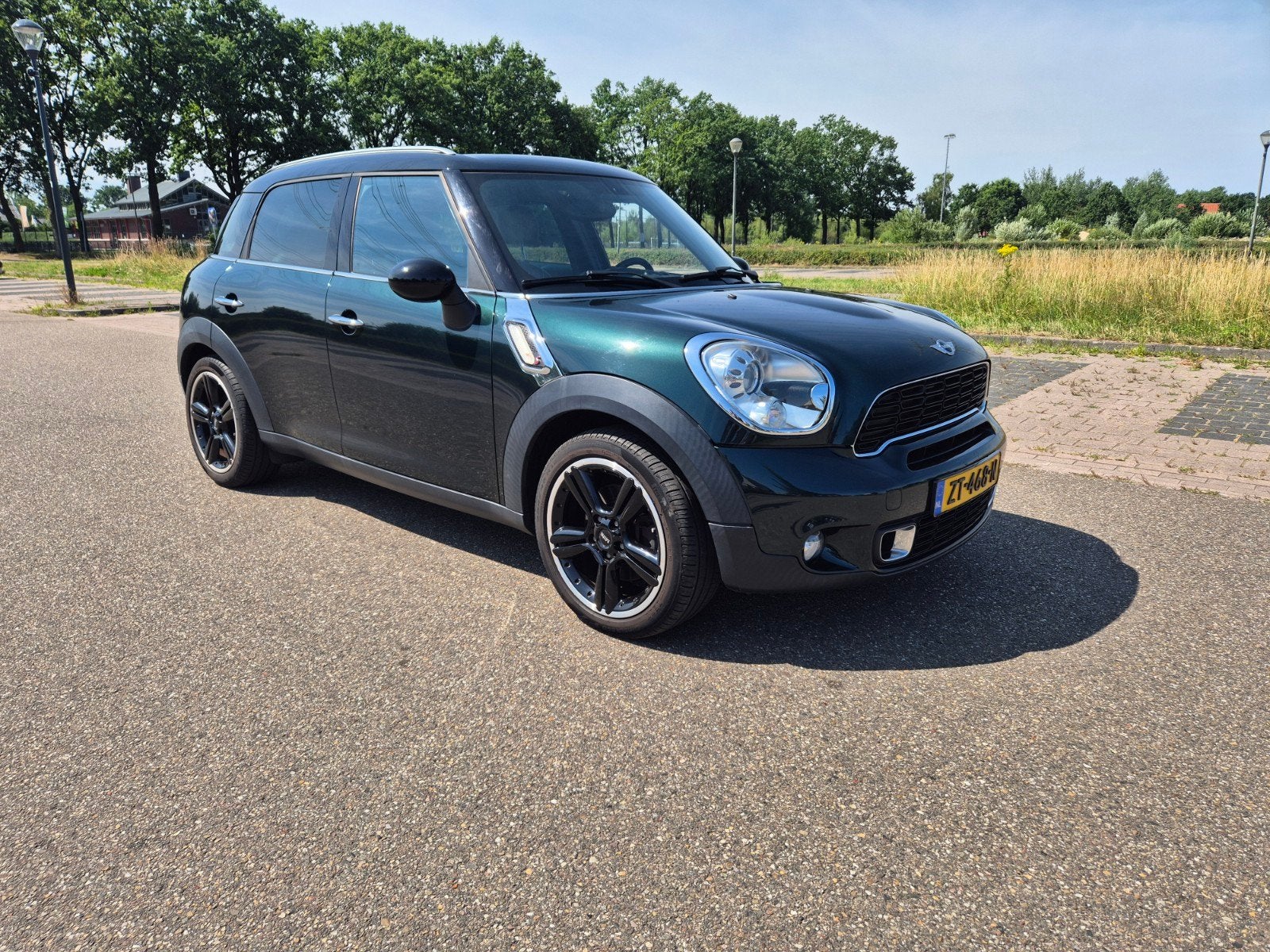 Mini Countryman 1.6 Cooper S 2011 Groen, Auto's, Leder, Handgeschakeld, Particulier, SUV of Terreinwagen