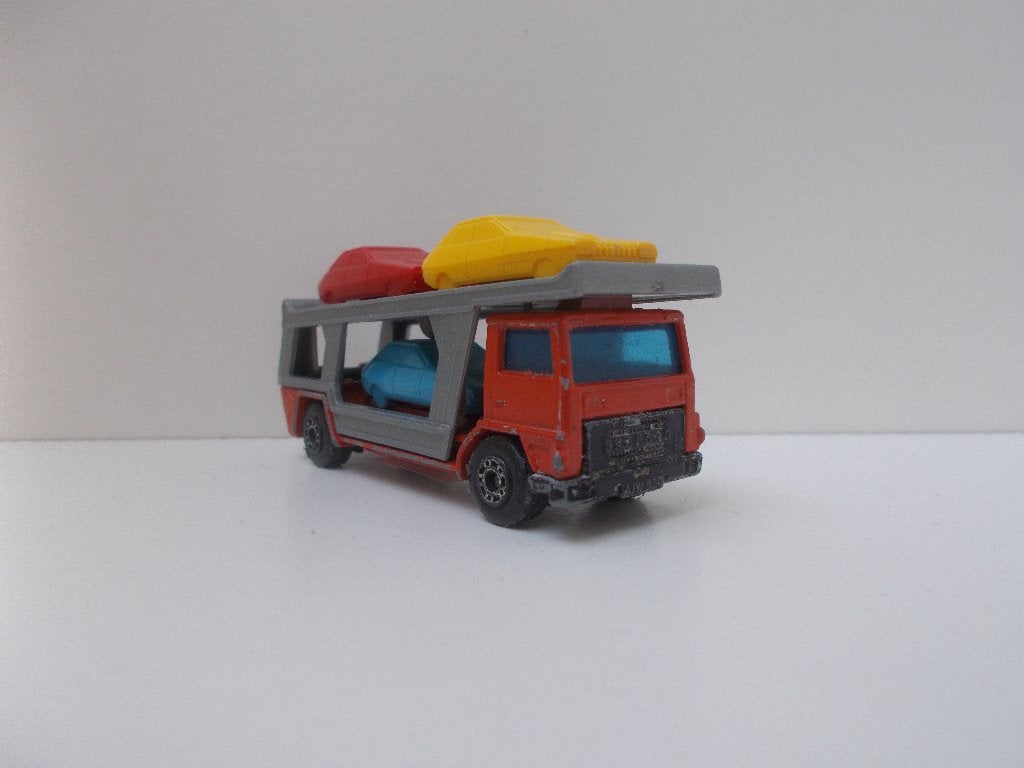 6549 Bedford Car Transporter Lesney Matchbox Superfast No 11, Ophalen of Verzenden, Gebruikt, Bus of Vrachtwagen