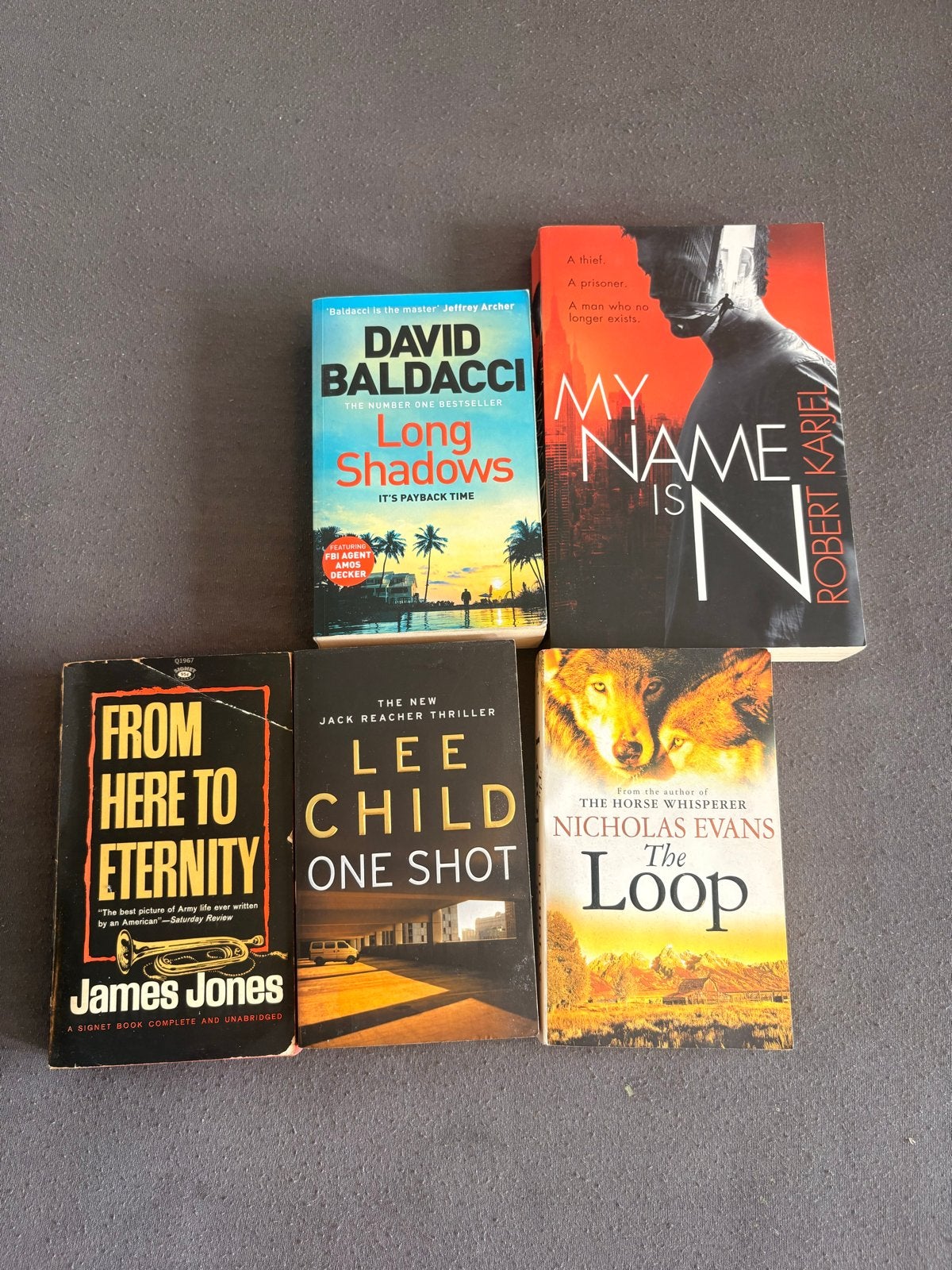 English Books- Boekenpakket: David Baldacci, Lee Child en m, Ophalen of Verzenden, Gelezen