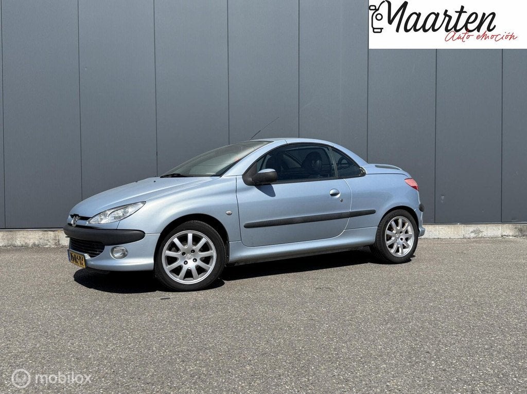 Peugeot 206 CC 2.0-16V, Auto's, Peugeot, Bedrijf, Te koop, ABS, Airbags, Alarm, Boordcomputer, Centrale vergrendeling, Electronic Stability Program (ESP)