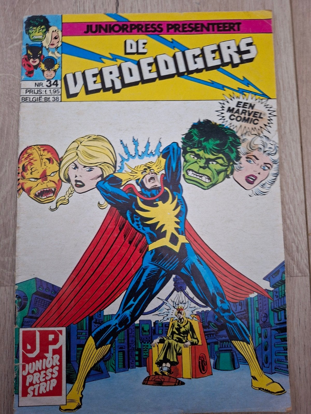 De Verdedigers Nr. 34 - Een Marvel Comic, Boeken, Stripboeken, Ophalen of Verzenden