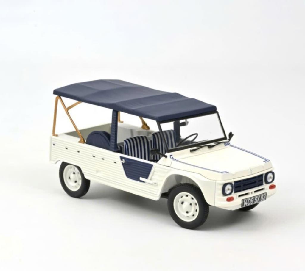 Citroen Mehari 1983 Azur schaal 1/18 NOREV ref: 181516, Hobby en Vrije tijd, Modelauto's | 1:18, Verzenden, Nieuw, Auto, Norev