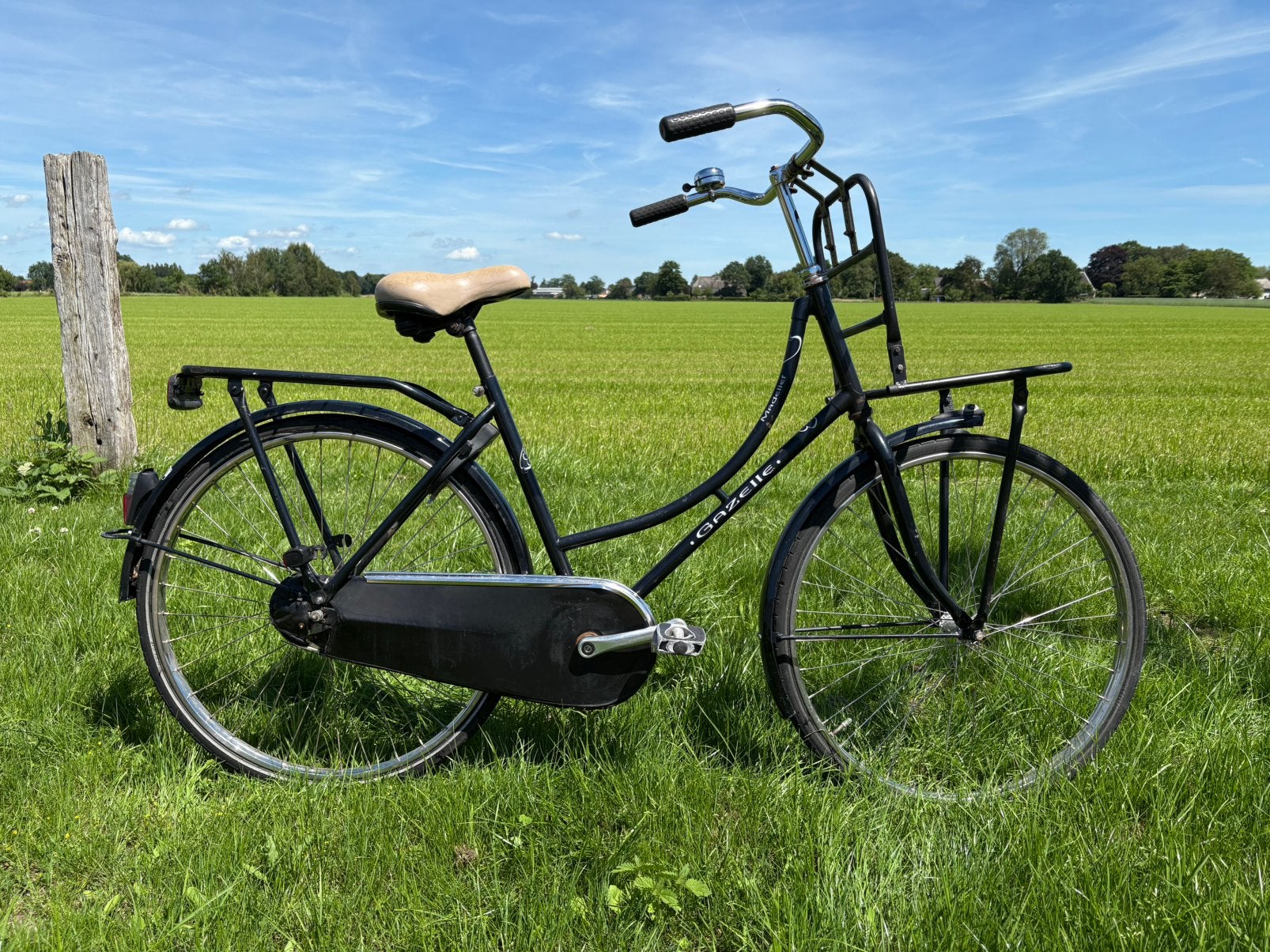 Gazelle 28 inch omafiets/transportfiets te koop, 47 tot 50 cm, Ophalen of Verzenden, Zo goed als nieuw
