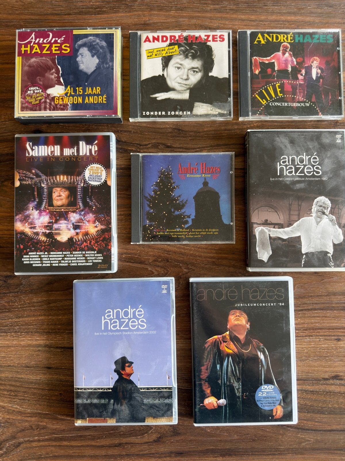 Andre Hazes diverse cd’s en dvd, Ophalen of Verzenden, Zo goed als nieuw, Overige genres, 1 bandje