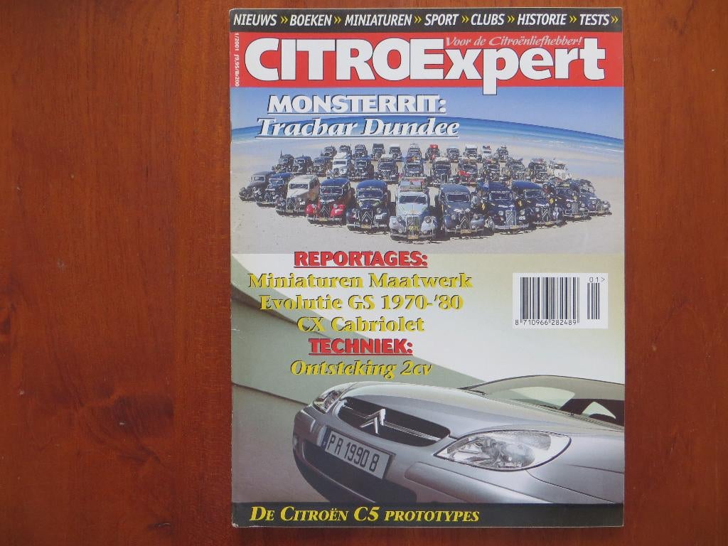 CitroExpert 1 2001 CX Cabriolet, C5, GS, Citroën Bejing, Boeken, Auto's | Folders en Tijdschriften, Nieuw, Citroën, Ophalen of Verzenden