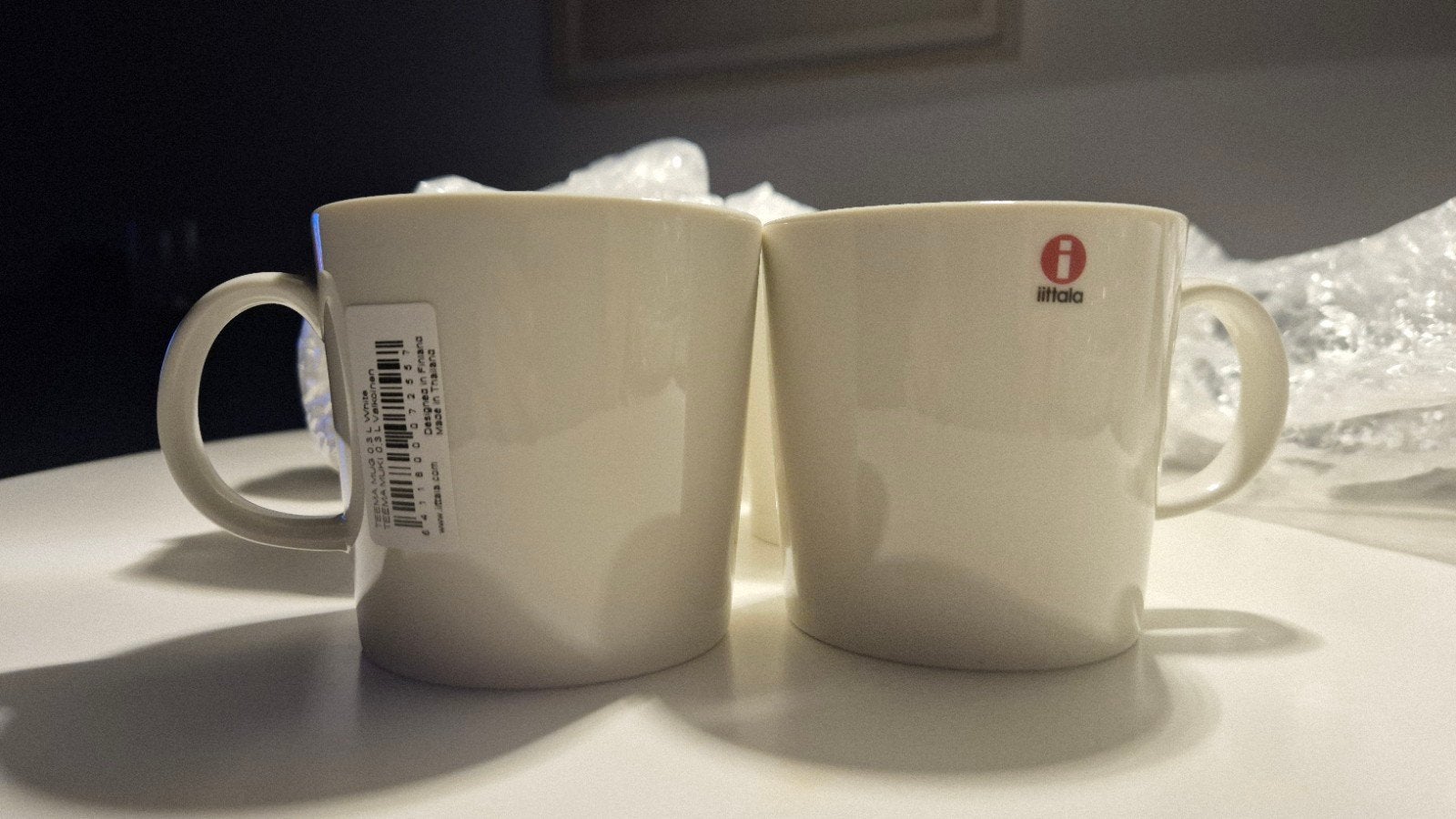 6 nieuwe Iittala Teema mokken 0,3 L - set van 6 stuks, Ophalen of Verzenden, Nieuw, Wit