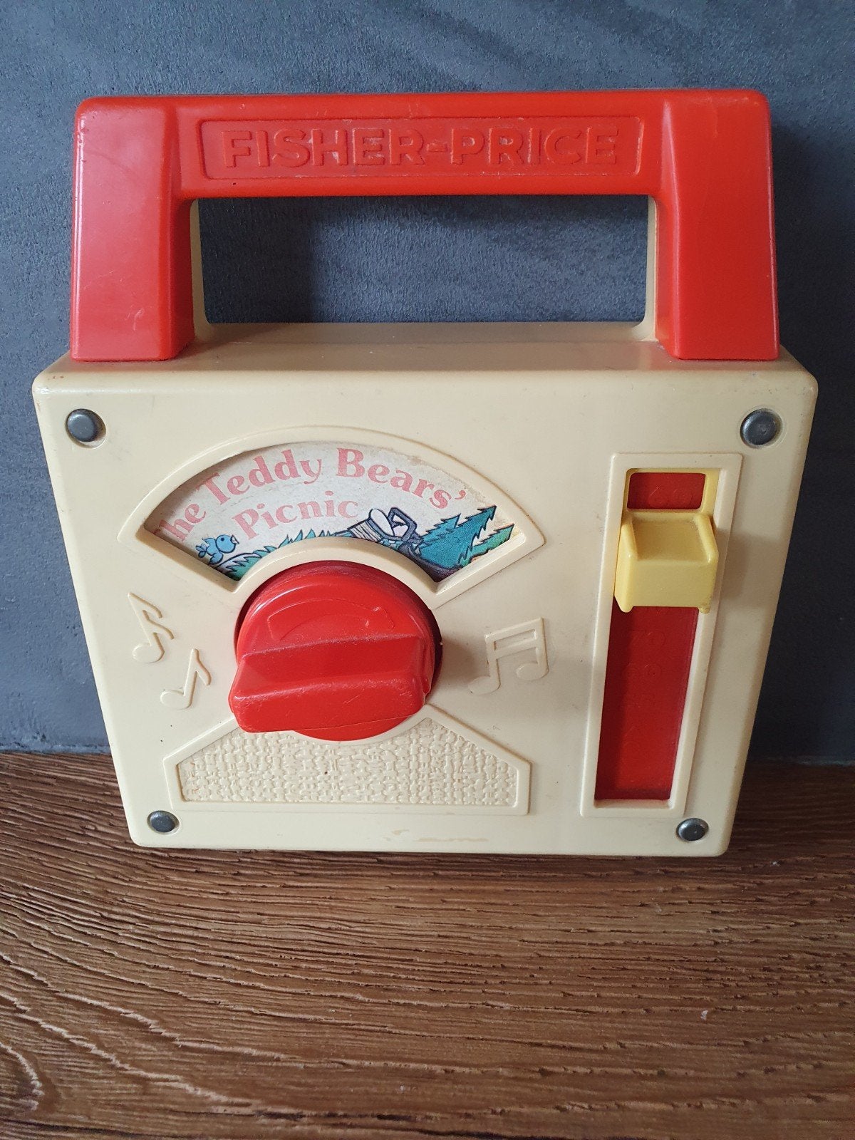 Fisher-Price toys speeldoosje uit de jaren 60, Ophalen of Verzenden, Gebruikt