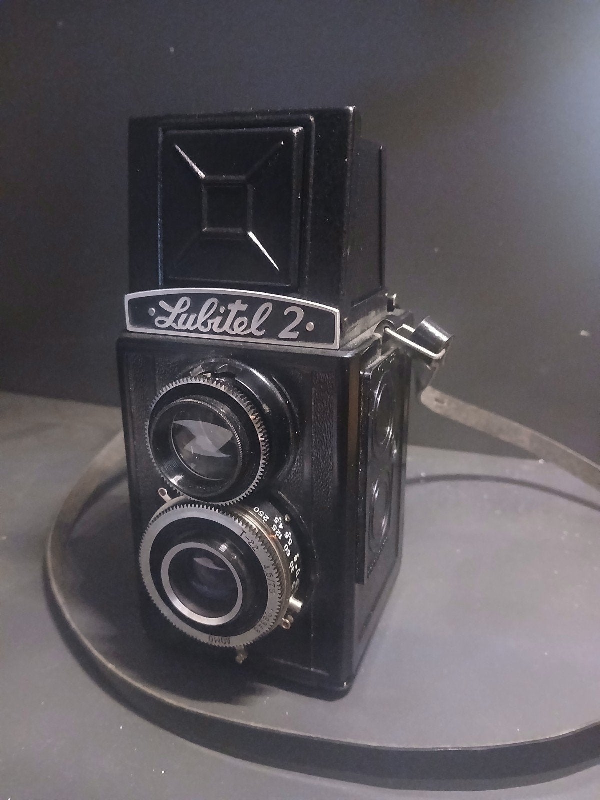 Lomo Lubitel 2. Film getest. Met ledere paraat tas., Ophalen, Compact, Overige Merken