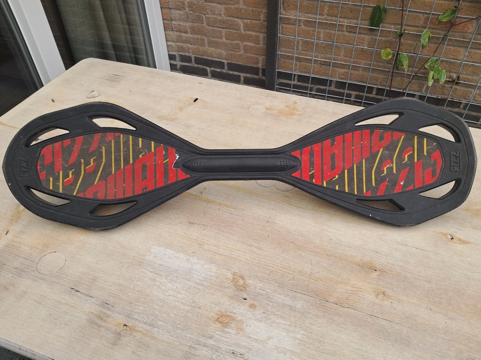Rood wave board, Ophalen of Verzenden, Gebruikt, Waveboard