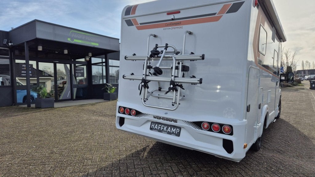 Weinsberg CaraCompact Pepper 600 MEG 8T autom.Combi6E.2025, Caravans en Kamperen, Automaat, Koelkast, Ringverwarming, Fiat