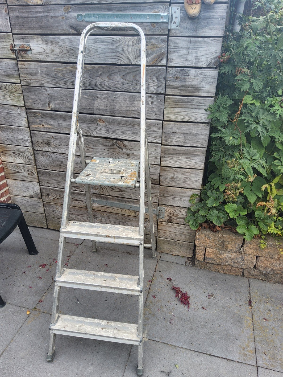 Alustep huishoudtrap met 4 treden, Doe-het-zelf en Verbouw, Ladders en Trappen, Ophalen, Gebruikt, Trap, Minder dan 2 meter