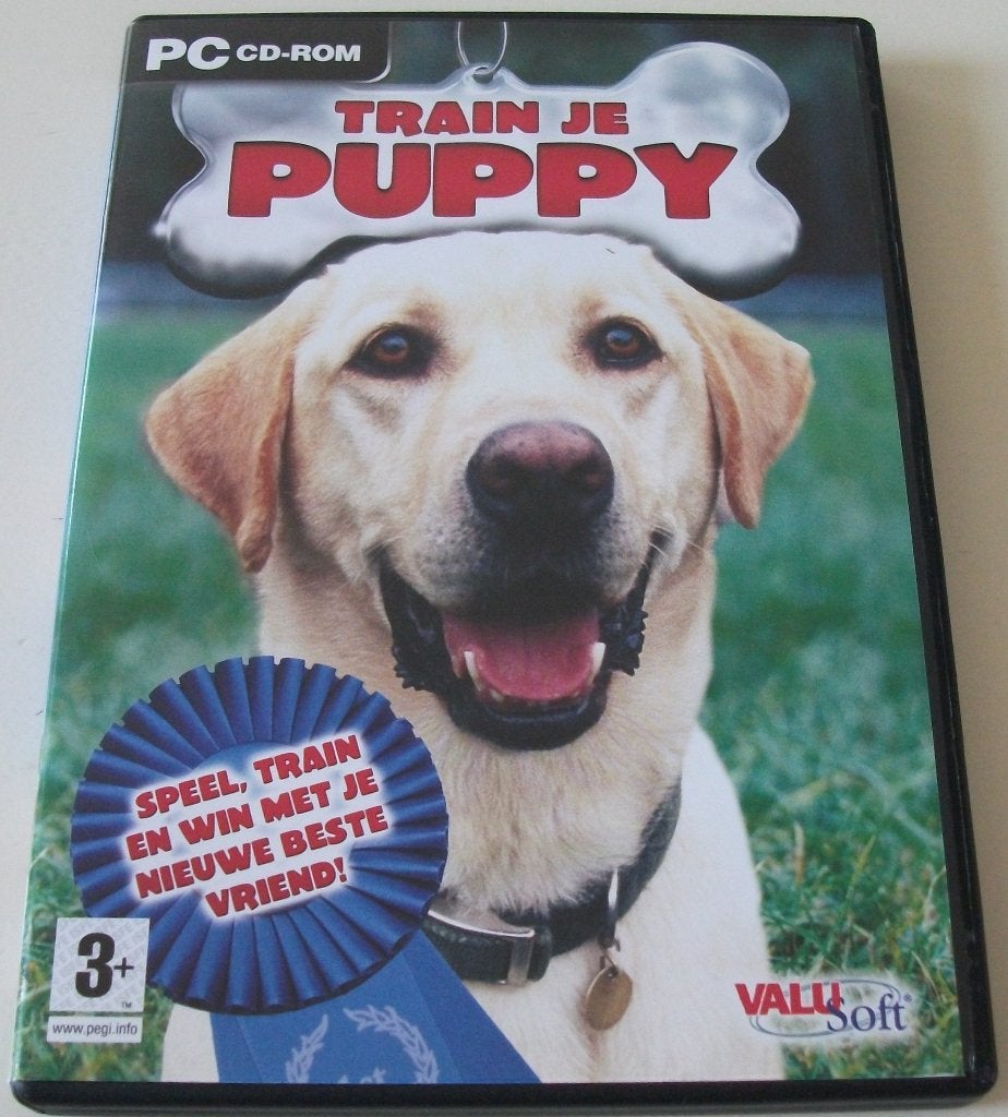 PC Game *** TRAIN JE PUPPY *** Speel, train en win, 1 speler, Ophalen of Verzenden, Zo goed als nieuw, Vanaf 3 jaar