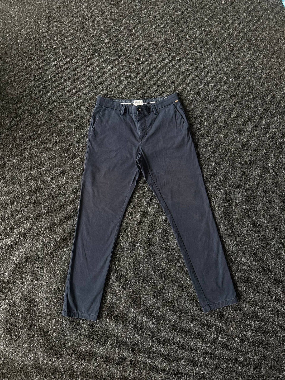 Heren broeken Timberland, Ophalen of Verzenden, Zo goed als nieuw, Maat 52/54 (L), Blauw