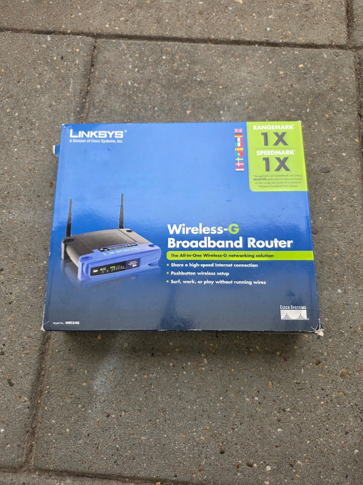 Linksys Wireless-G Broadband Router WRT54G, Ophalen, Zo goed als nieuw, Router, Linksys