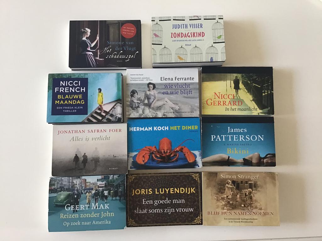 Romans / dwarsliggers, Ophalen, Gelezen