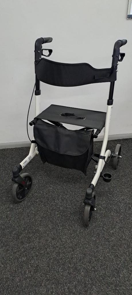 Aidapt rollator lichtgewicht - wit, Ophalen, Lichtgewicht, Nieuw