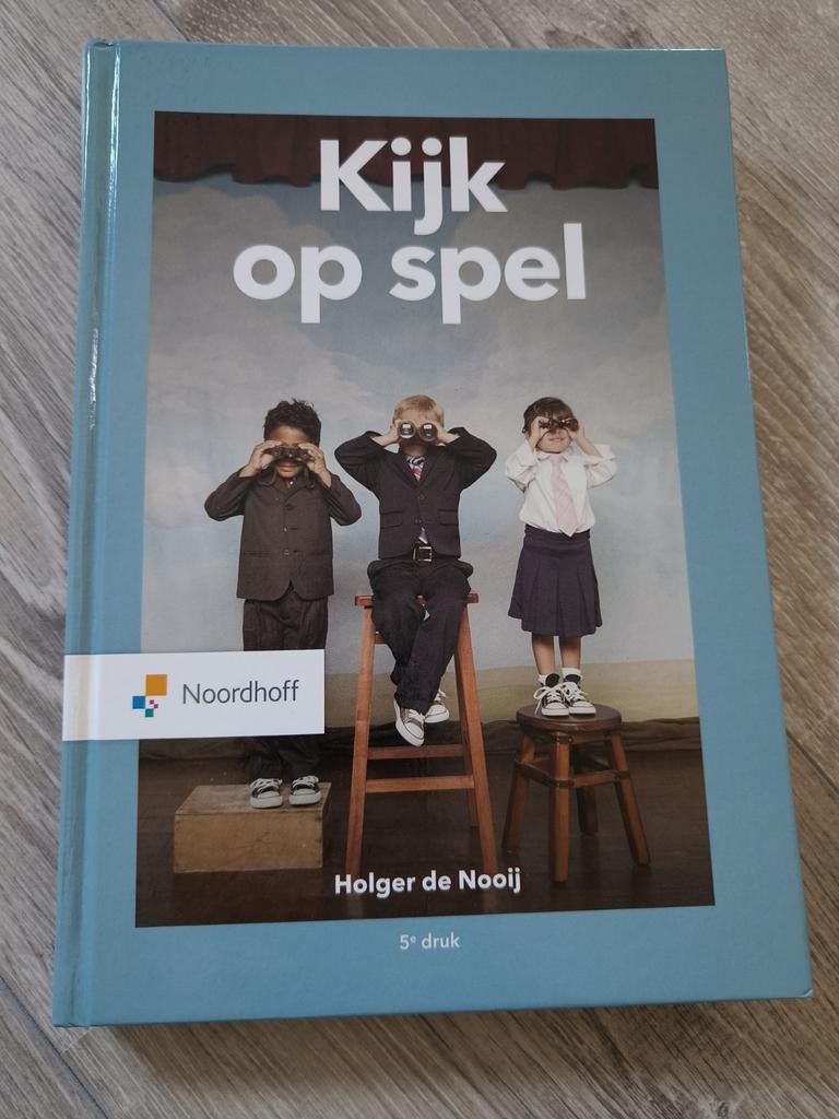 Holger de Nooij - Kijk op spel, Sociale wetenschap, Ophalen of Verzenden, Zo goed als nieuw, Holger de Nooij