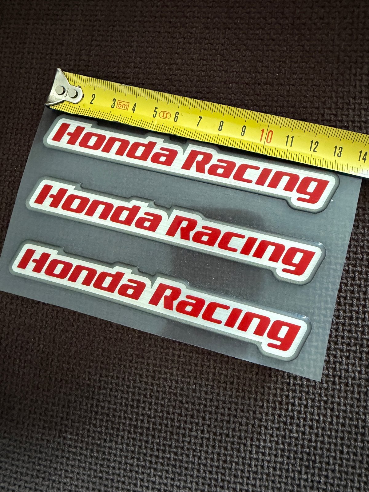Honda orgineel Racing embleem stickers - set van 3, Auto diversen, Autostickers, Ophalen of Verzenden
