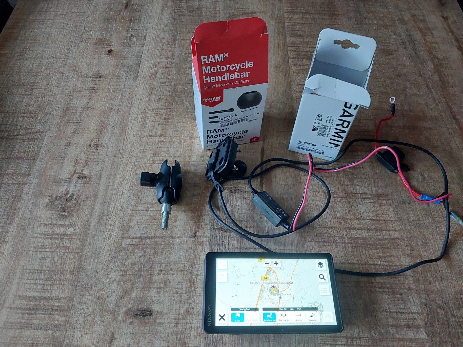 Garmin Zumo XT2 Motorfiets Navigatie met RAM Mount, Ophalen of Verzenden, Gebruikt