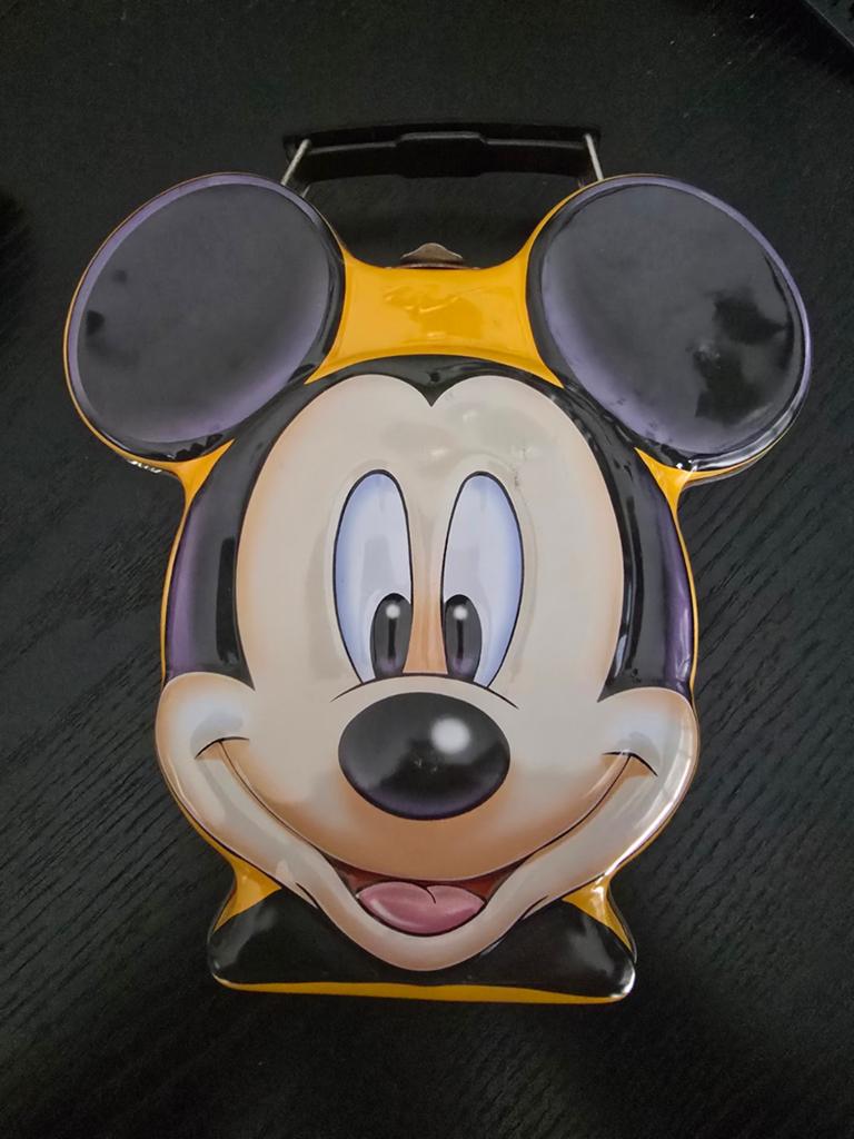 Disney Mickey mouse lunch box vintage, Ophalen of Verzenden, Mickey Mouse