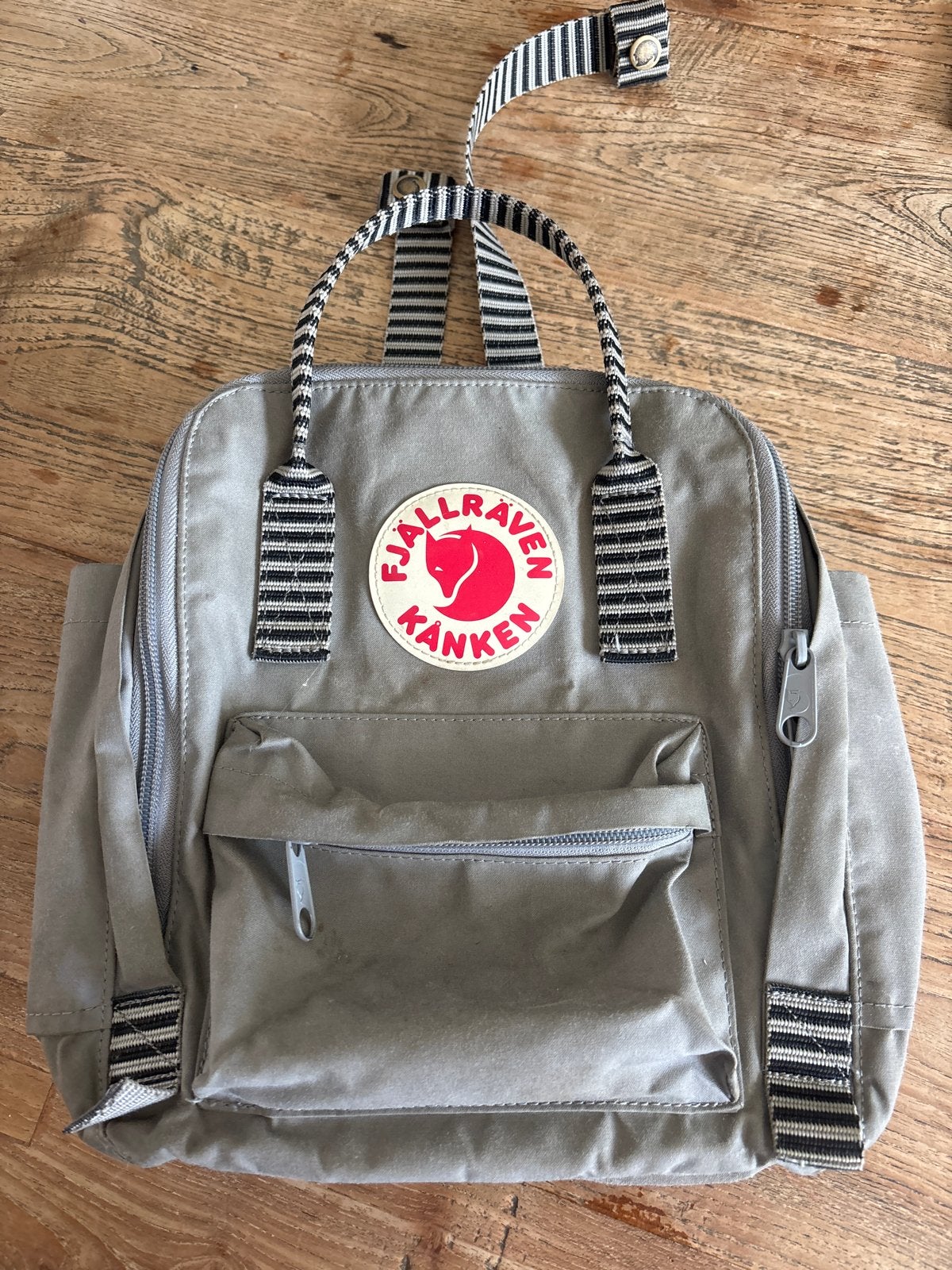 Fjällräven Kånken Mini Rugzak - Grijs, Gebruikt, Minder dan 30 cm, Minder dan 25 cm, Ophalen
