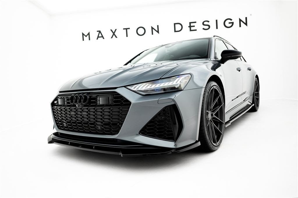 Maxton Design Audi RS6 C8 Voorspoiler Spoiler Splitter V1, Verzenden, Automotive Parts, A.parts@hotmail.nl, Trasmolenlaan 12 3447 GZ Woerden