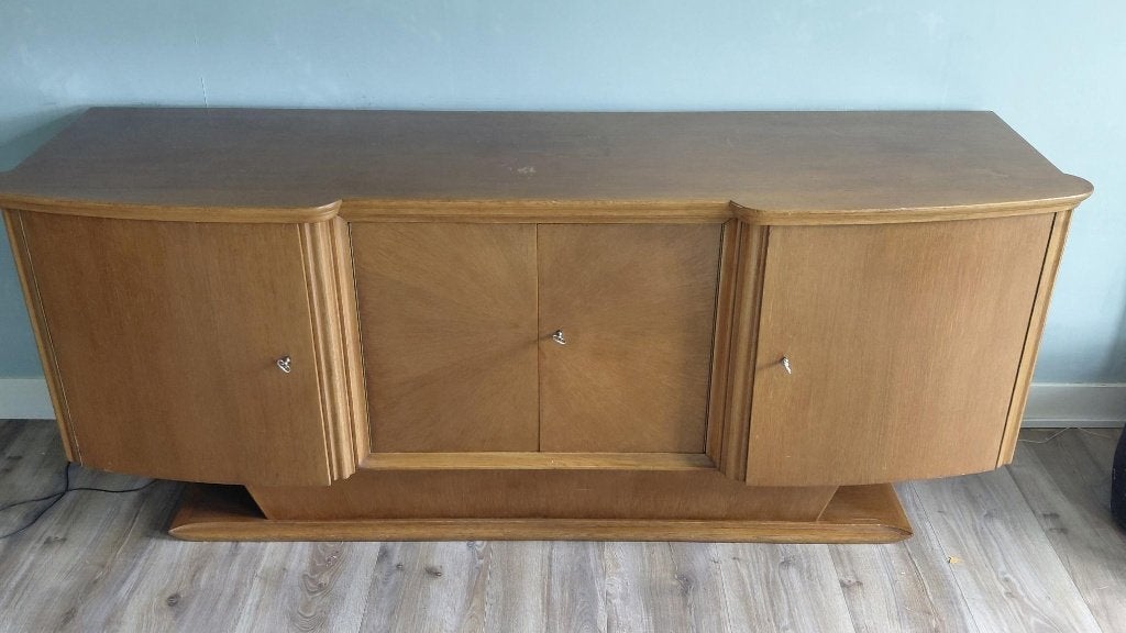 vintage dressoir, Ophalen, Met plank(en), Gebruikt, 75 cm of meer