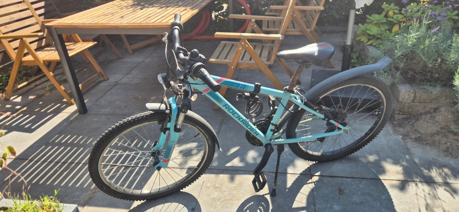Rockrider 24 inch mountainbike voor kinderen, Gebruikt, Hardtail, Ophalen, Overige merken