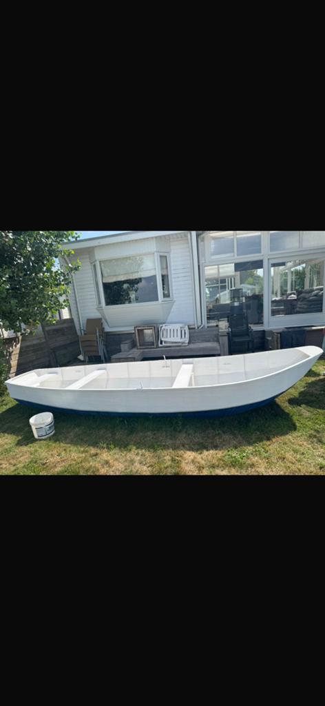Stalen boot, Watersport en Boten, Ophalen, Gebruikt, Motor en Techniek, Motorboot