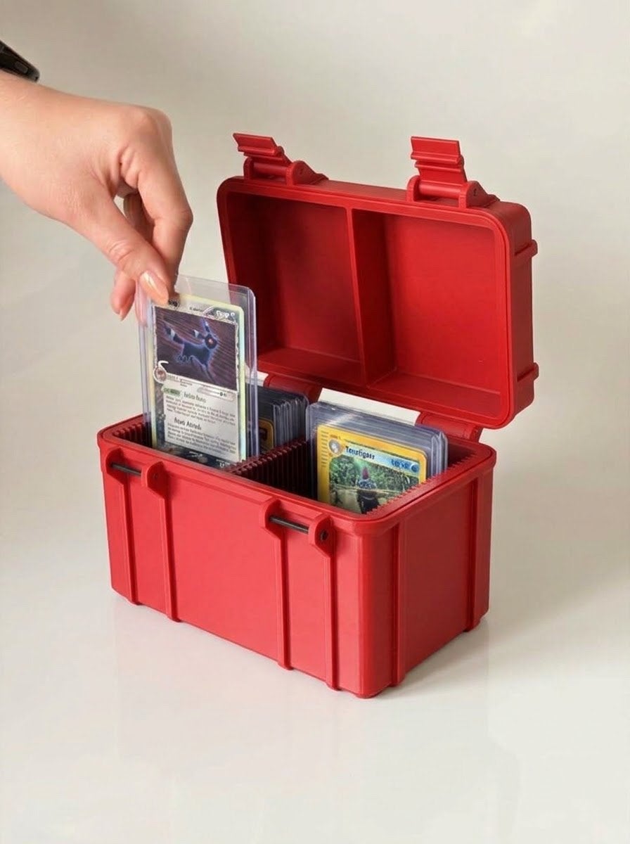 TCG Toploader case/opbergdoos (rood), Ophalen of Verzenden, Nieuw, Overige typen