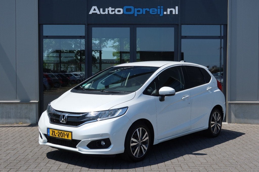 Honda JAZZ 1.3 i-VTEC AUTOMAAT Elegance Clima, NAVI, Camera,, Auto's, Honda, 450 kg, Gebruikt, Euro 6, 4 cilinders