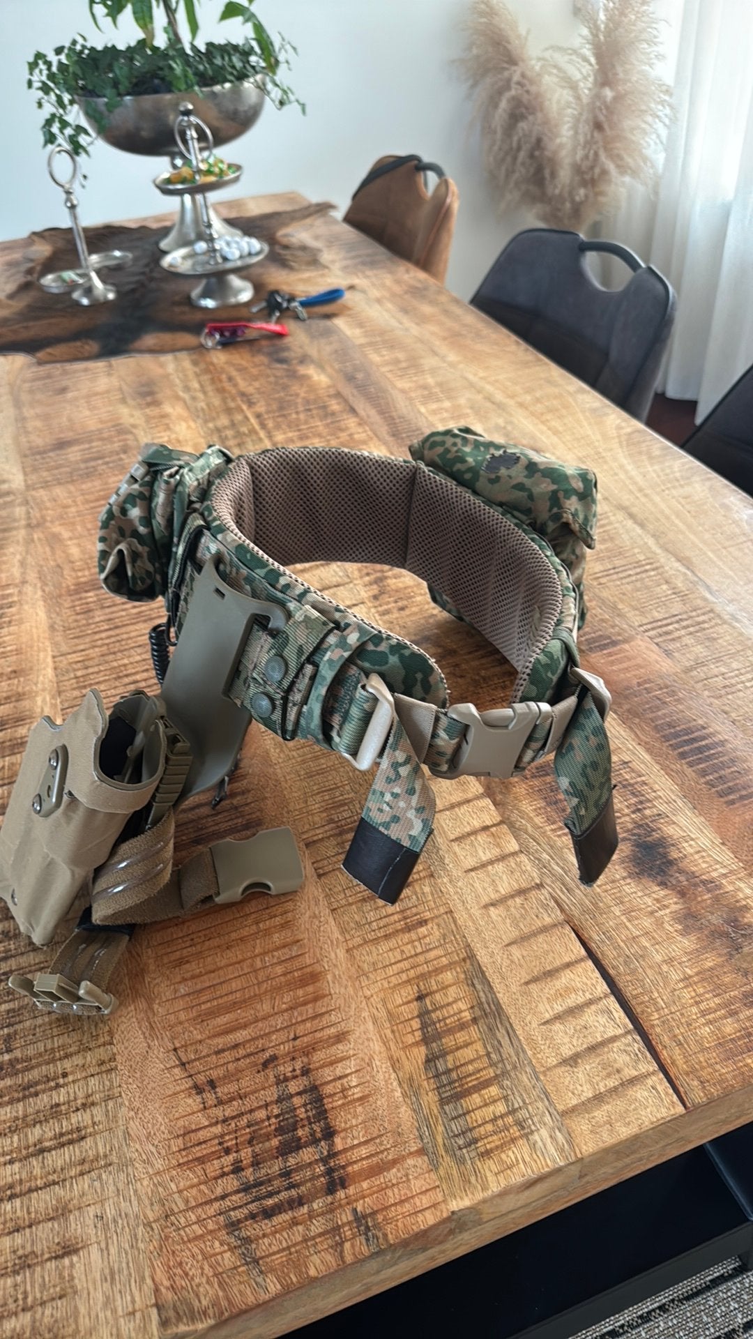 Combat belt VOSS nfp, Ophalen of Verzenden, Landmacht, Nederland, Kleding of Schoenen