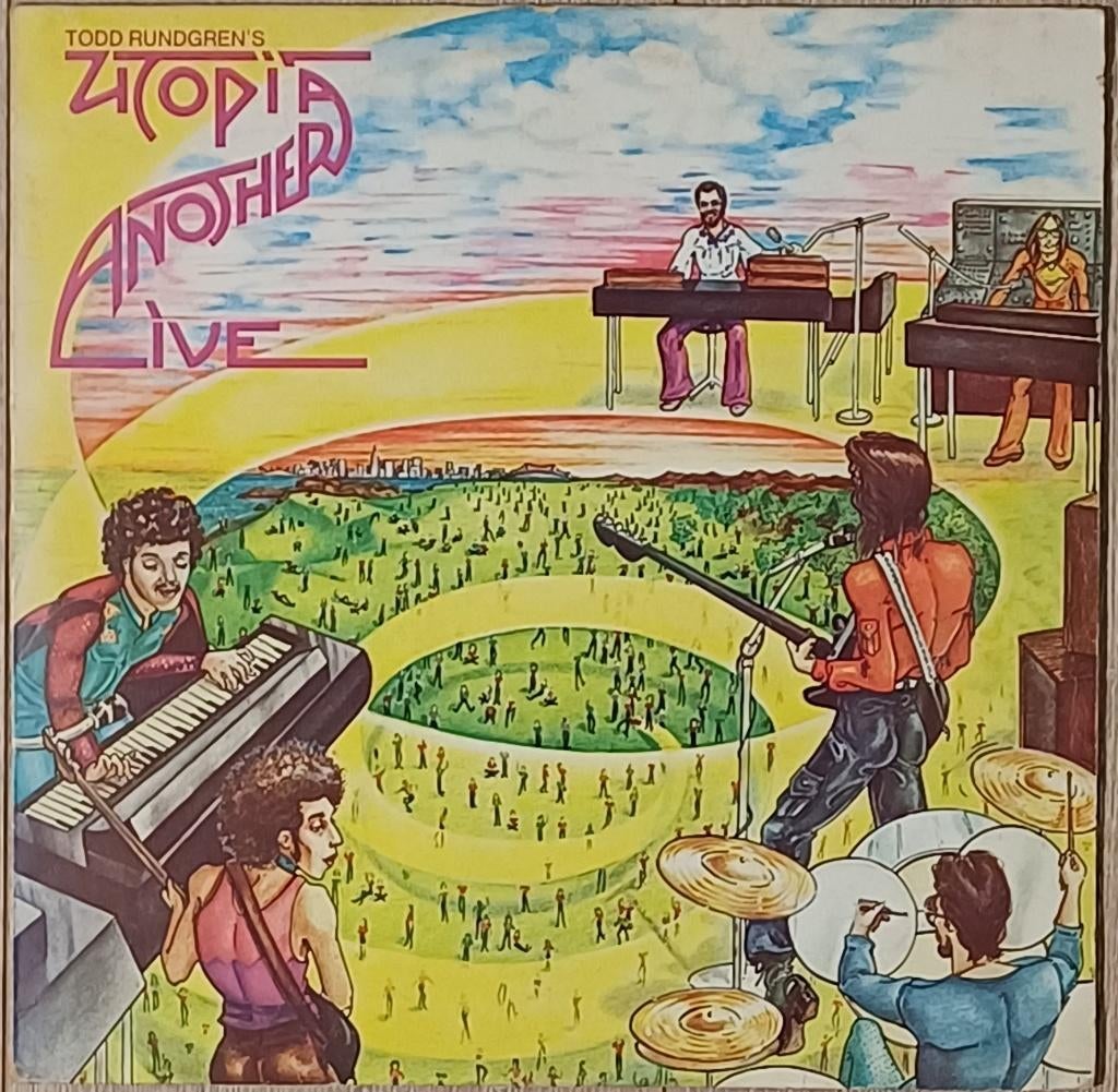 Utopia - Todd Rundgren - Another Live, Ophalen of Verzenden, Gebruikt, 12 inch, Poprock