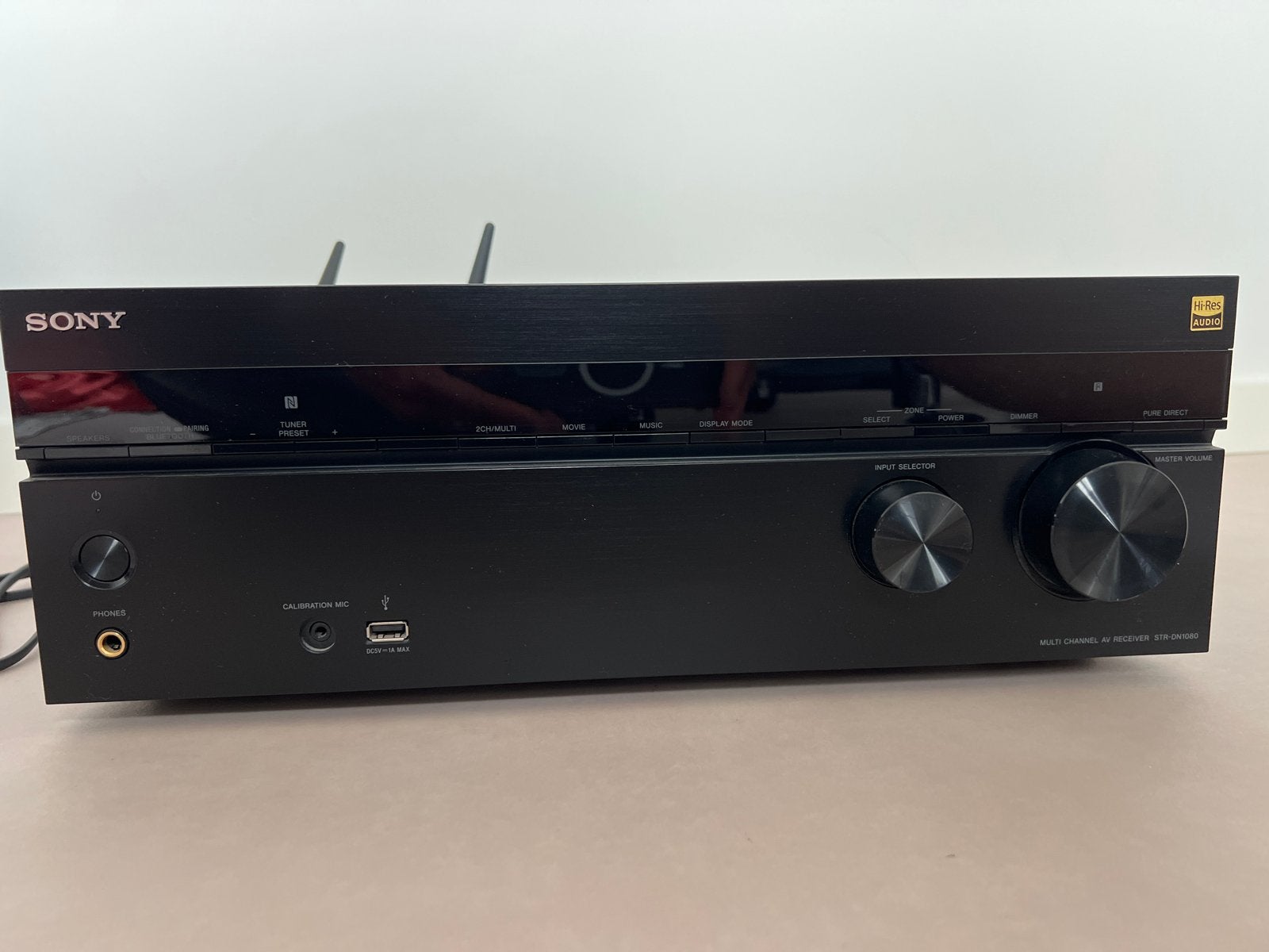 Sony STR-DN1080 Multi Channel AV Receiver met afstandsbedien, Ophalen, Zo goed als nieuw, Sony, 120 watt of meer