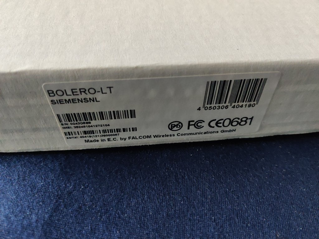 Siemens Bolero-LT GPS tracker, Auto diversen, Ophalen of Verzenden, Nieuw