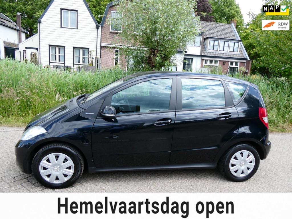 Mercedes-Benz A-klasse 160 95pk Airco Cruise 2e eigenaar Hog, Voorwielaandrijving, Euro 5, Stof, Origineel Nederlands
