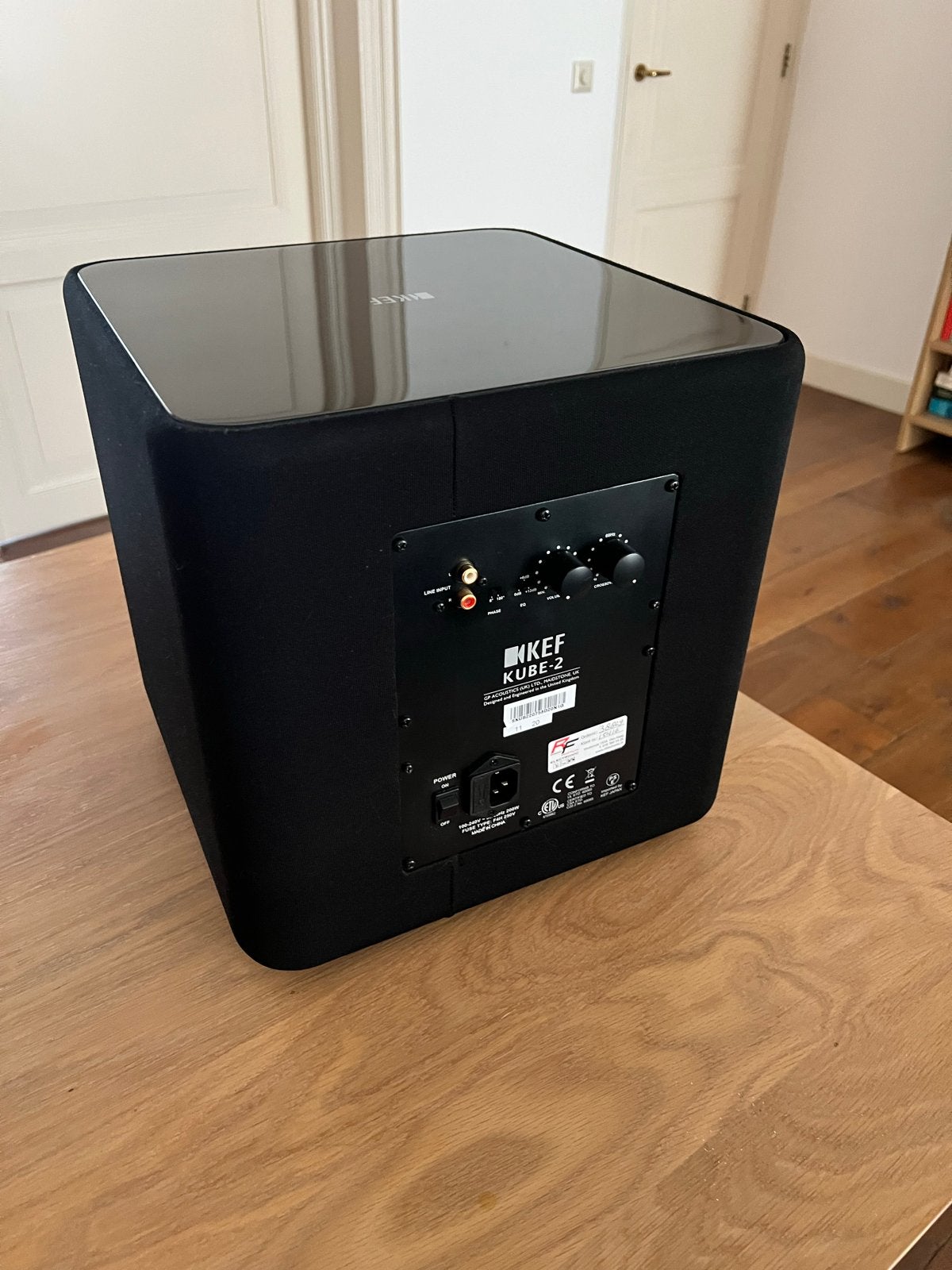 KEF Kube 2 Subwoofer - Krachtige bas voor uw audiosysteem, Gebruikt, Subwoofer, Ophalen, 150 watt of meer