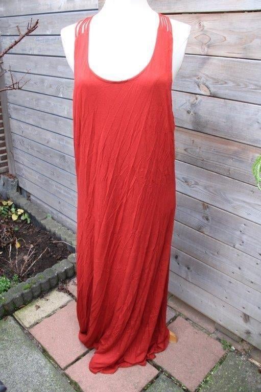 Jurk roestrood Didi mt 42 Maxi Vaste prijs, Bruin, Verzenden, Maat 42/44 (L), Didi