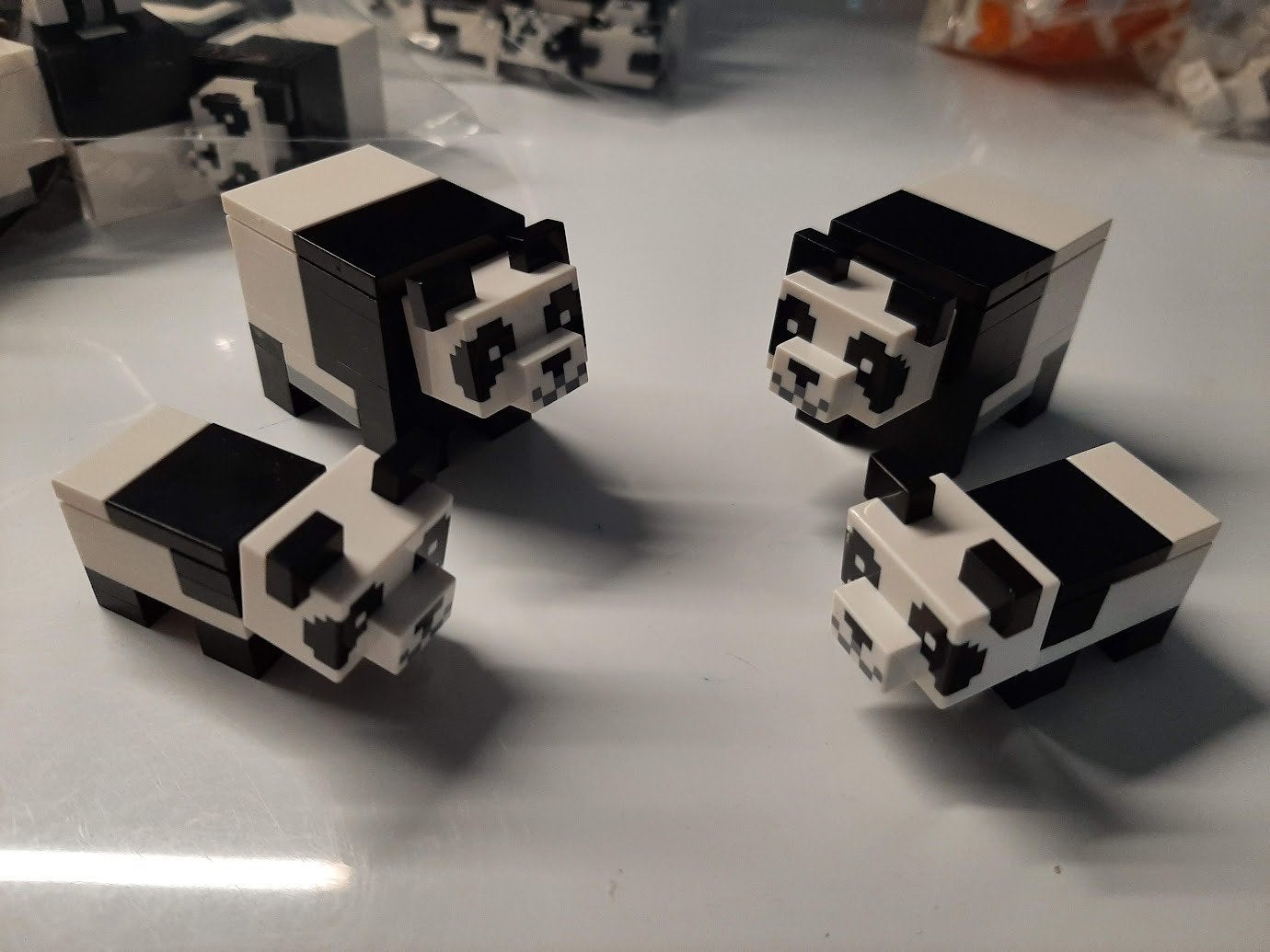Lego minecraft moeder en baby panda, Ophalen of Verzenden, Nieuw