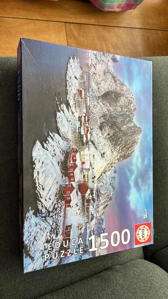 Lofoten eiland noorwegen 1500 stukjes, Ophalen, 500 t/m 1500 stukjes, Gebruikt