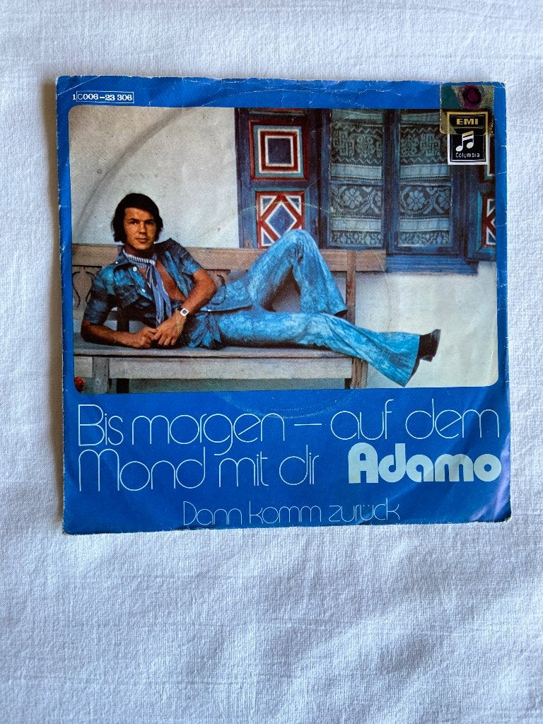 adamo  -  bis morgen, Cd's en Dvd's, Pop, 7 inch, Ophalen of Verzenden, Zo goed als nieuw