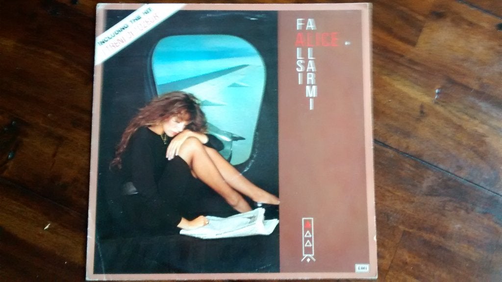 LP - Alice - Falsi Alarmi, Ophalen of Verzenden, Zo goed als nieuw, Pop, LP
