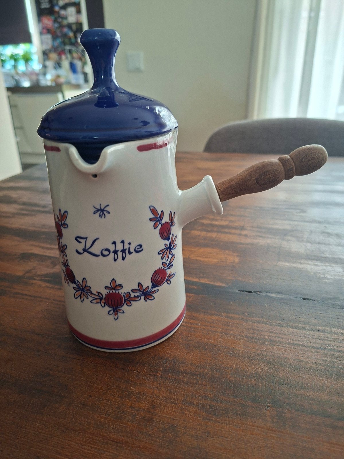 Zenith Gouda koffiekan, Antiek en Kunst, Ophalen