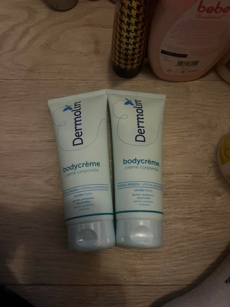 Dermolin bodycrème 200 ml, Verzenden, Nieuw, Bodylotion, Crème of Olie