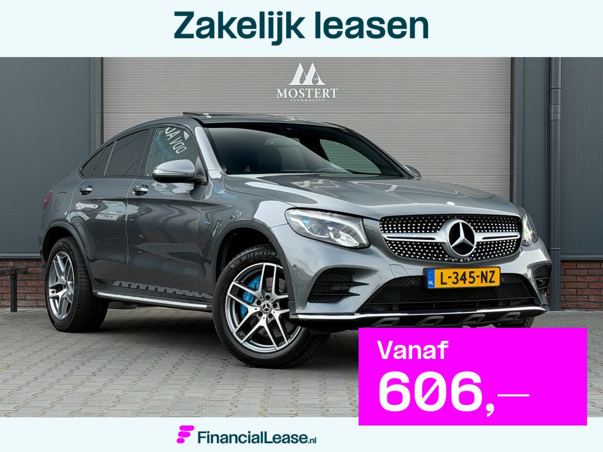 Mercedes-Benz GLC-klasse Coupé 350e 4MATIC AMG 1|2017|AMG-l, 1940 kg, Gebruikt, 4 cilinders, 2000 kg