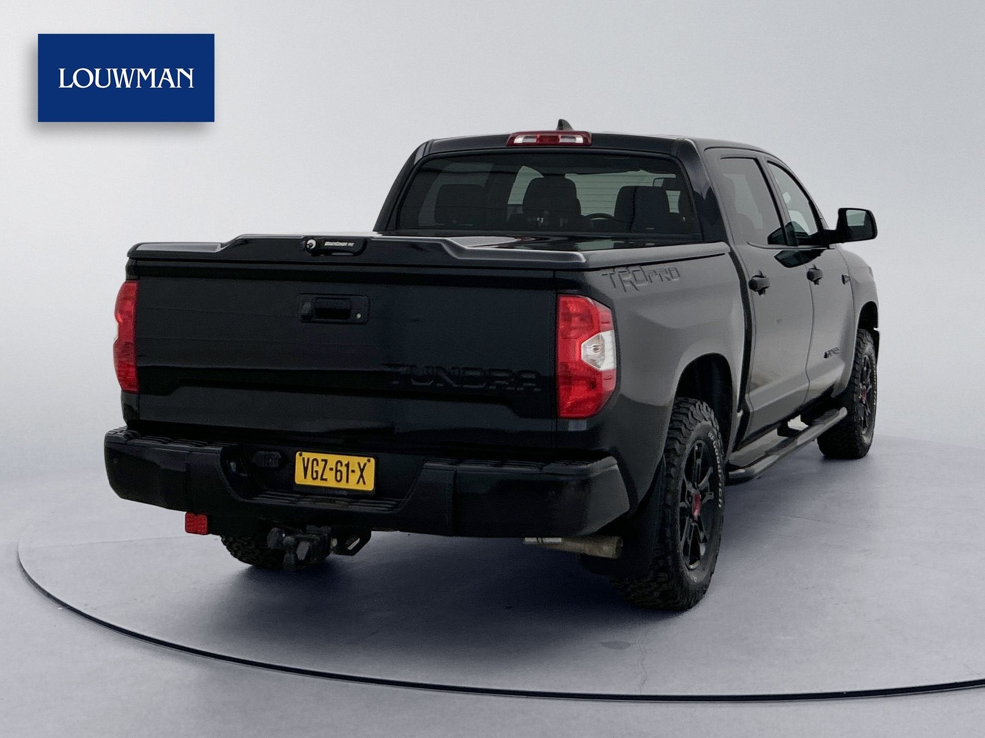 Toyota Tundra 5.7 V8 TRD PRO Crewmax Double Cab 4WD Prins LP, Auto's, Automaat, Gebruikt, Met garantie (alle), Zwart